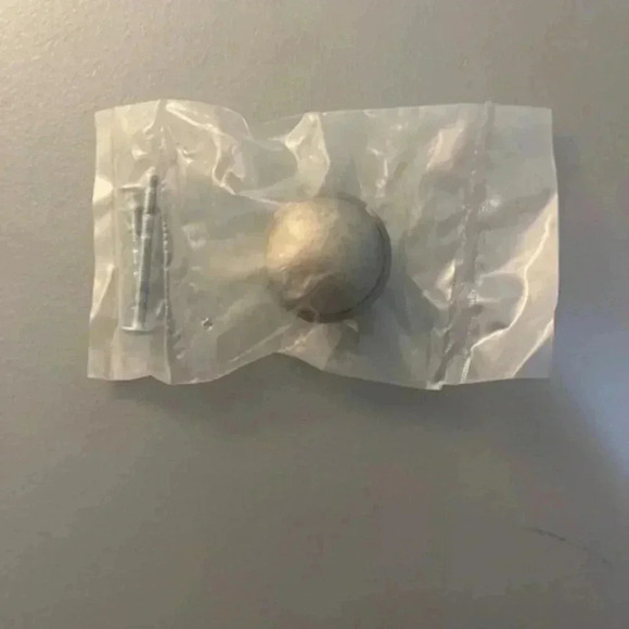 14 - Liberty 1 1/4 in. Antique Iron Top Ring Round Cabinet/Drawer Knob - Picture 2 of 5